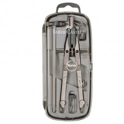 Balaustrone Tech - a pressione - con aste snodabili - diametro max cerchio 570mm - Faber-Castell