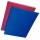 Copertine Impressbind - rigide - 10,5mm - finitura lino - blu - Leitz - scatola 10 pezzi