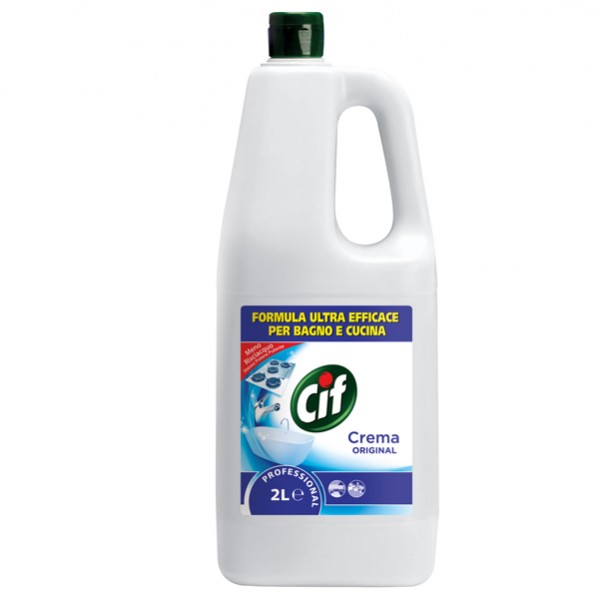 Crema Cif classica - sgrassante - 2 L - Cif Crema Cif classica - sgrassante - 2 L - Cif