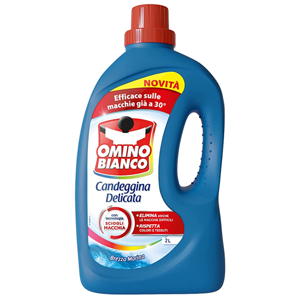 Candeggina delicata blu ocean - 2 L - Omino Bianco Candeggina delicata blu ocean - 2 L - Omino Bianco