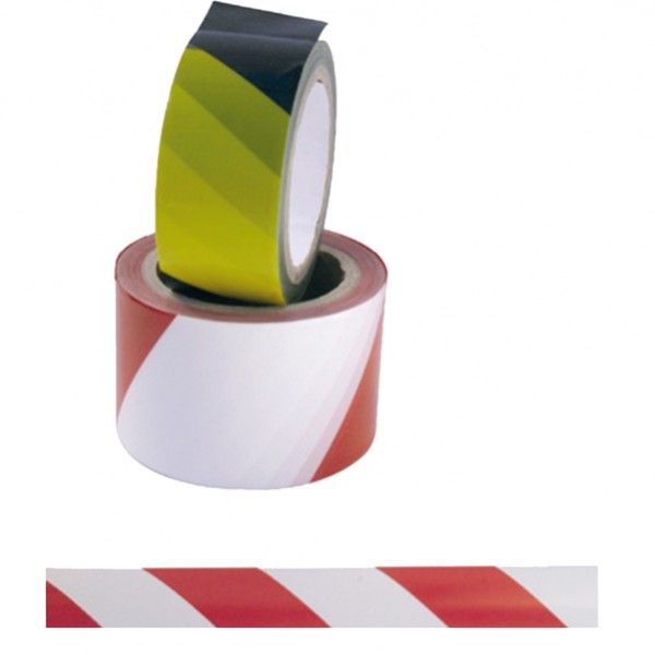 Nastro di sicurezza - adesivo - 5 cm x 25 m - PVC - giallo/nero - Viva Nastro di sicurezza - adesivo - 5 cm x 25 m - PVC - giallo/nero - Viva