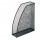 Portariviste Mesh - 26 x 8 x 33,5 cm - rete metallica - nero - Alba