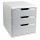 Cassettiera Modulo A4 - 28,8 x 32 x 35 cm - 3 cassetti - grigio/granito - Exacompta