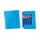 Cartella 3 lembi con elastico WOW - 25 x 35 cm - dorso variabile - cartoncino plastificato - azzurro metal - Leitz