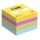 Blocco foglietti Minicubo - 2051-U - 51 x 51 mm - 72 gr - colori assortiti - 400 fogli - Post-it