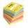 Blocco foglietti Colori Energy - 654-TFEN - 76 x 76 mm - 72 gr - colori assortiti - 100 fogli - Post-it