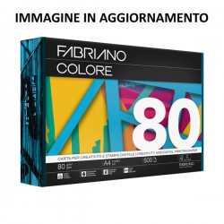 Carta Fabriano Colore - A3 - 80 gr - colori tenui albicocca - Fabriano - conf. 250 fogli