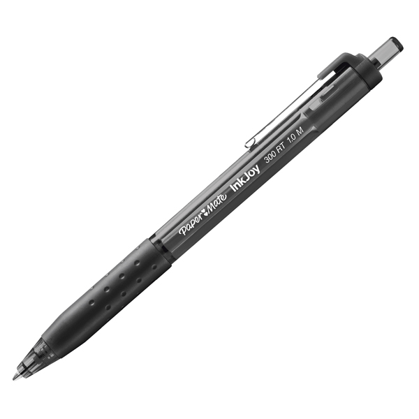 Penna a sfera a scatto Inkjoy 300 RT - punta 1,0mm - nero - Papermate Penna a sfera a scatto Inkjoy 300 RT - punta 1,0mm - nero - Papermate