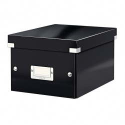Scatola archivio Click & Store - 22 x 16 x 28,2cm (A5) - nero - Leitz
