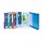 Cartella 3 lembi con bottone Kreacover - A4 - dorso 4 cm - PP - colori assortiti - Exacompta