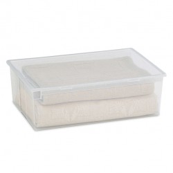 Contenitore multiuso Light Box XL - 57,8x39,6x18,5 cm - 36 L - plastica - trasparente - Terry