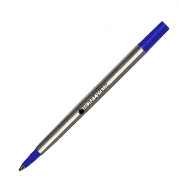 Refill in metallo per roller Parker - punta fine - blu - Monteverde - conf. 2 pezzi Refill in metallo per roller Parker - punta fine - blu - Monteverde - conf. 2 pezzi