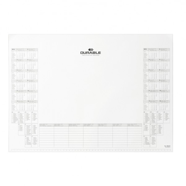 Ricambio da 25 fogli per sottomano - 57 x 41 cm - Durable Ricambio da 25 fogli per sottomano - 57 x 41 cm - Durable