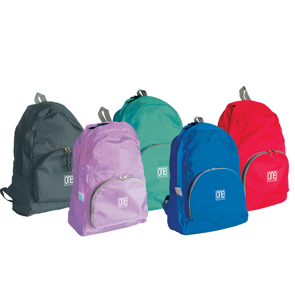 Zainetto ripiegabile 2217 One Color - colori assortiti - Blasetti Zainetto ripiegabile 2217 One Color - colori assortiti - Blasetti