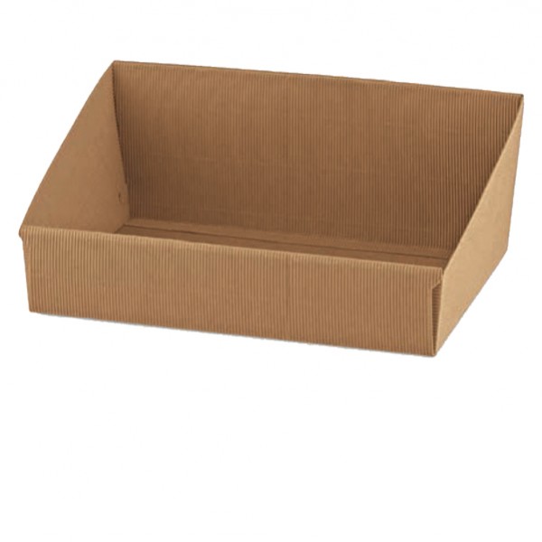 Vassoio in cartone Onda avana - 31 x 24 x 10,5cm - Scotton Vassoio in cartone Onda avana - 31 x 24 x 10,5cm - Scotton