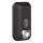Dispenser per sapone liquido EColored - 10,2 x 9 x 22,8 cm - capacità 0,55 L - vesuvian black - Mar Plast
