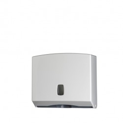 Distributore asciugamani piegati C/Z/M Basica - 25x9,2x22 cm - bianco/grigio - Medial