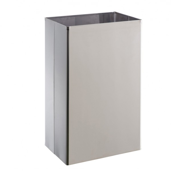 Gettacarte Bob Basic - 30x20x50 cm - 25 L - acciaio inox - Medial