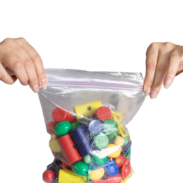 Sacchetti Zip - 7 x 10 cm - 45 micron - LDPE - trasparente - Viva - conf. 100 pezzi Sacchetti Zip - 7 x 10 cm - 45 micron - LDPE - trasparente - Viva - conf. 100 pezzi
