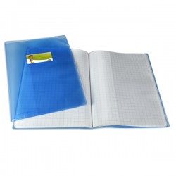 Coprimaxi PT1 F - 21 x 30 cm - PP - 100 mic - c/alette - liscio - blu trasparente - Sei Rota