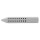 Gomma a forma di matita Grip 2001 - 90x15x15mm - grigia - Faber-Castell