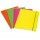 Cartella 3 lembi con elastico Shocking File - A4 - dorso 3 cm - PP - colori fluo assortiti - Fellowes
