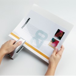 Cartellina per rilegatura Durabind - A4 - PVC - bianco - Durable