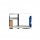 Copri ripiano - per scaffale Rang'Eco300 - 100 x 60 cm - metallo - grigio - Paperflow - conf. 3 pezzi