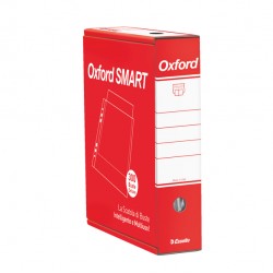 Buste forate Oxford Smart - De Luxe - liscio - 22 x 30 cm - trasparente - Esselte - conf. 300 pezzi
