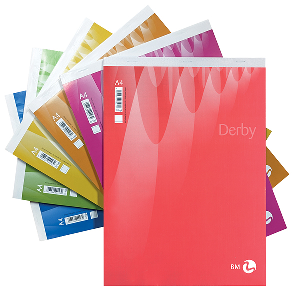Blocco note Derby - 5mm - 210 x 297mm - 60gr - 70 fogli - BM Blocco note Derby - 5mm - 210 x 297mm - 60gr - 70 fogli - BM
