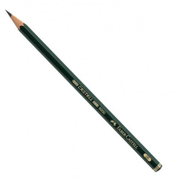 Matita in grafite Castell 9000 - gradazione 2B - esagonale - Faber-Castell Matita in grafite Castell 9000 - gradazione 2B - esagonale - Faber-Castell