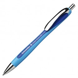 Penna a sfera a scatto Slider Rave - punta XB - blu  - Schneider