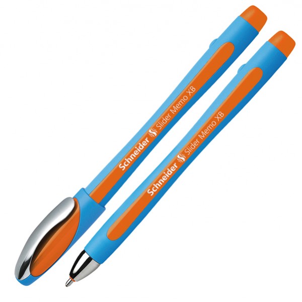 Penna a sfera Slider Memo - punta XB - arancio - Schneider Penna a sfera Slider Memo - punta XB - arancio - Schneider