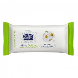 Salviette intime camomilla - Neutro Roberts - conf. 12 pezzi