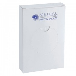 Sacchetti igienici - 8,7 x 11 x 1,2 cm - HDPE - bianco - Medial - conf. 25 pezzi