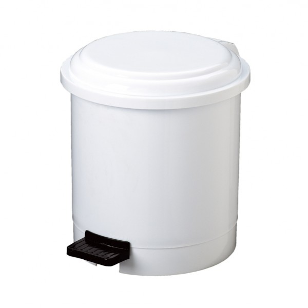 Pattumiera a pedale Ruf - PP - 3 L - diametro 17,5 cm - altezza 21 cm - bianco - Medial Pattumiera a pedale Ruf - PP - 3 L - diametro 17,5 cm - altezza 21 cm - bianco - Medial