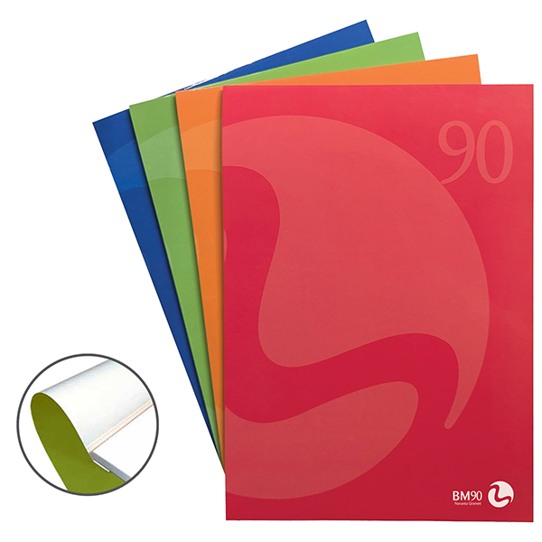 Blocco notes BM90 - A4 - collato lato corto - bianco - 80fg - 90gr - copertina 250gr - BM Blocco notes BM90 - A4 - collato lato corto - bianco - 80fg - 90gr - copertina 250gr - BM