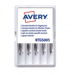 Aghi standard per sparafili - metallo - Avery - conf. 5 pezzi