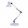 Lampada da tavolo Architect - a fluorescenza - 42 x 39 cm - base diametro 20 cm - 11 W - bianco - Alba
