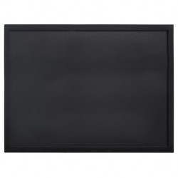 Lavagna Woody - cornice nera - 60 x 80 cm - Securit