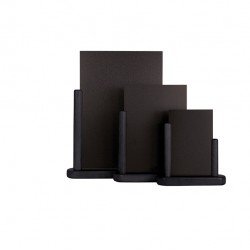 Lavagna da tavolo Elegant - A5 - 20 x 23 x 6 cm - nero - Securit