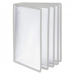 Pannelli di ricambio Sherpa per leggii Vario - grigio - Durable - conf. 5 pezzi