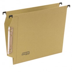 Cartella sospesa Avana - armadio - interasse 33 cm - fondo V - 32,6 x 27,5 cm - avana - Bertesi