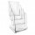 Portadepliant modulare - 4 tasche 1/3 A4 - 11,5 x 26,5 x 18,4 cm - Arda