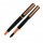 Penna Stilografica Impressa - punta M - nero/rosegold - Monteverde