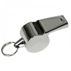 Fischietto - metallo - cromato - CWR