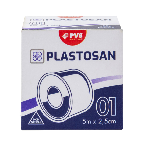 Cerotto - 2,5 cm - TNT - ipoallergenico - PVS - rotolo da 5 mt Cerotto - 2,5 cm - TNT - ipoallergenico - PVS - rotolo da 5 mt