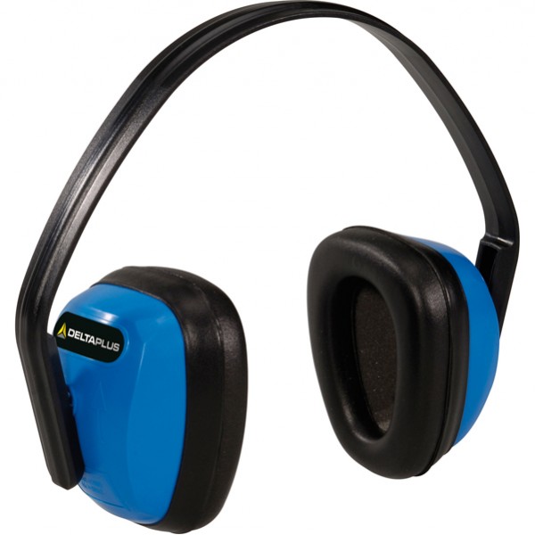 Cuffia antirumore SPA3 - SNR 23 dB - ABS/polistirene/gomma piuma - blu/nero - Deltaplus Cuffia antirumore SPA3 - SNR 23 dB - ABS/polistirene/gomma piuma - blu/nero - Deltaplus