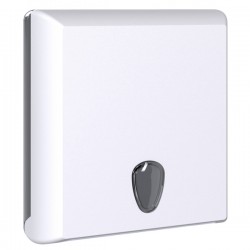 Dispenser asciugamani piegati EColored - 29 x 10,5 x 30,5 cm - adamello white - Mar Plast