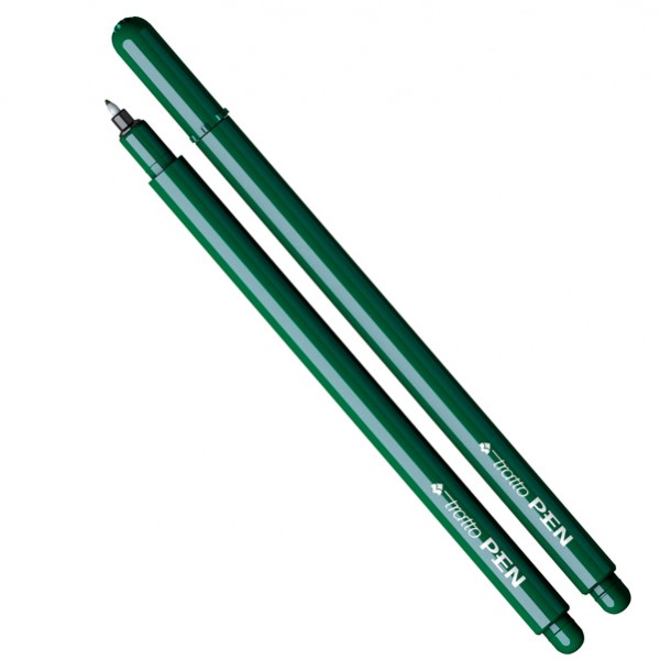 Pennarello fineliner Tratto Pen - tratto 0,5mm - verde - Tratto Pennarello fineliner Tratto Pen - tratto 0,5mm - verde - Tratto
